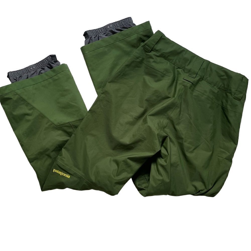 PATAGONIA Snowshot Snowpants Olive Green Pants - Picture 15 of 15